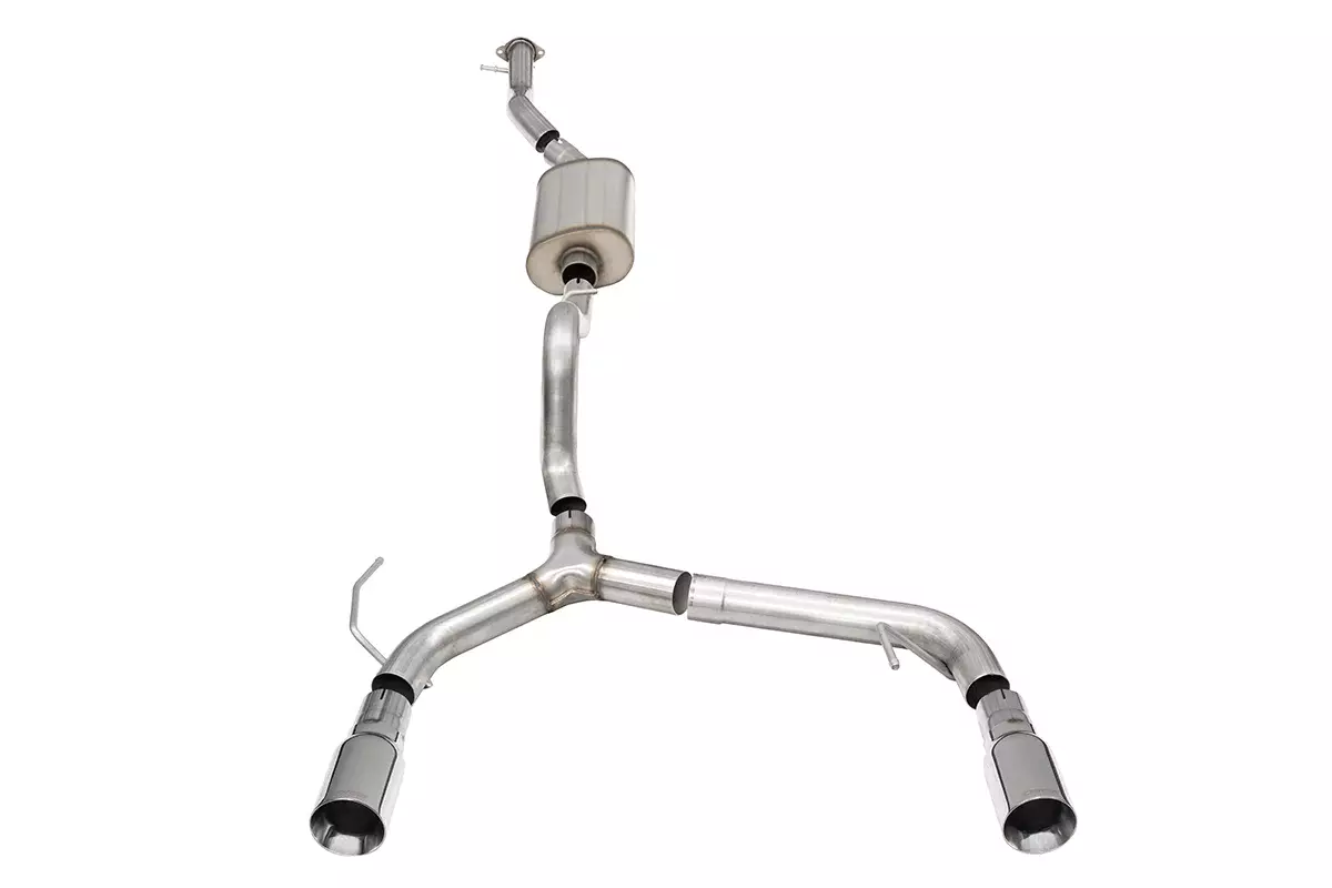 Corsa 21-25 Ford Bronco 2.3L 4-Door 2.75in Cat-Back Dual Rear Exhaust w/4in Straight-Cut Polish Tips thumbnail 9