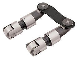 Crower Cams 66378-16 Lifter, Severe Duty Cutaway, Mechanical Roller, 0.874 in OD, 0.150 in Offset, Link Bar, Small Block Ford, Set of 16