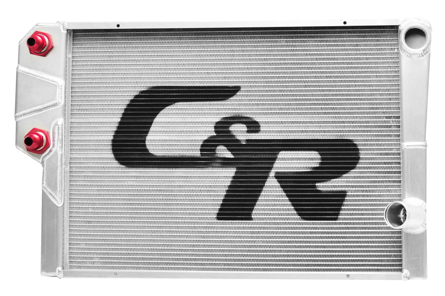 C R Racing Radiators 905 Radiator 30 In W X 19 In H X 1 3 4 In D Dual Pass Passenger Side Inlet Passenger Side Outlet Aluminum Natural Each