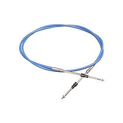 CSR Performance 6003 Throttle Cable, 3 ft Long, Solid Stainless Wire, Blue, Universal, Kit