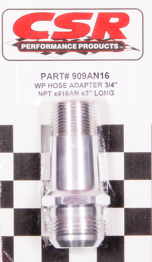 3/4in NPT To #16AN Hose 