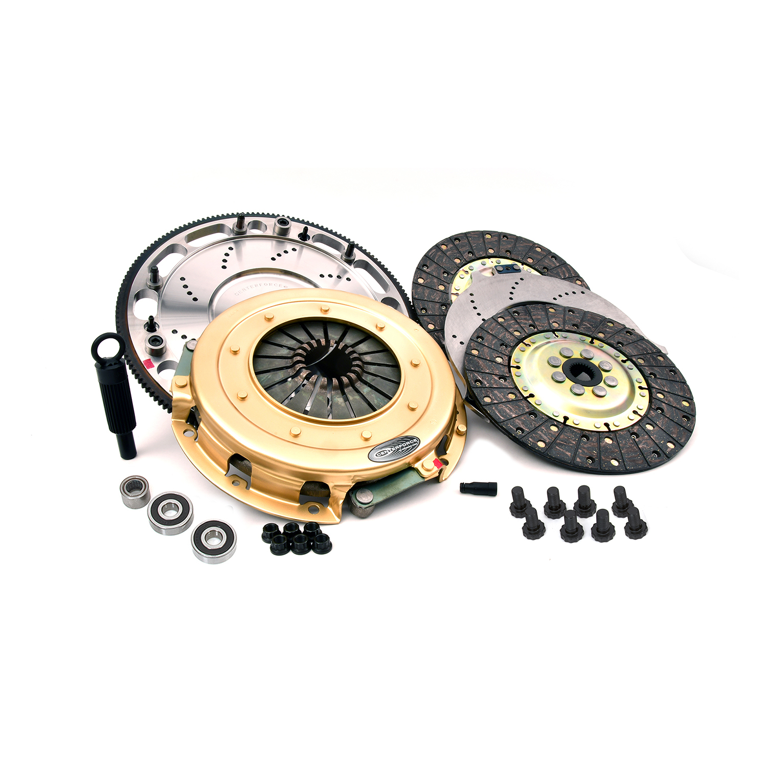Centerforce SST Clutch and Flywheel Kits 412614844 Kit, SST, 1 1/8 in. Diameter Shaft, 26-Spline, 10.4 in. Diameter Disc, Chevy, Kit thumbnail 2
