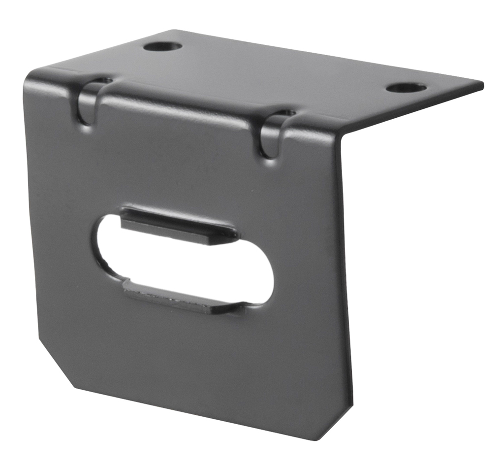 CURT Trailer Wire Connector Brackets 58301 Vehicle Towing Harness Adapter Mounting Bracket, Bracket, 4 Flat, Each thumbnail 3