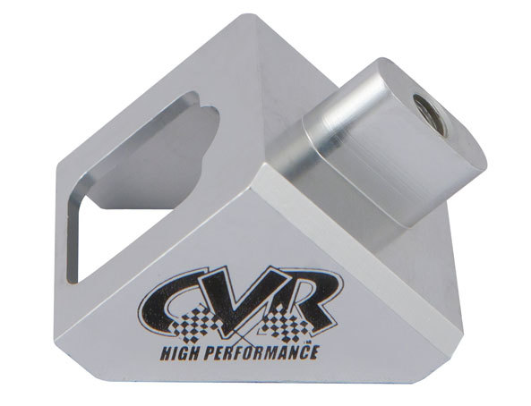 CVR Performance 641CL Kickdown Bracket, Aluminum, Clear Anodized, CVR Adjustable Throttle Brackets, Each