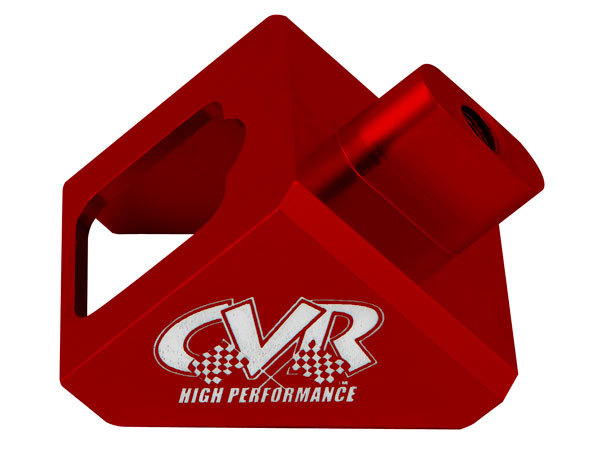 CVR Performance 641R Kickdown Bracket, Aluminum, Red Anodized, CVR Adjustable Throttle Brackets, Each