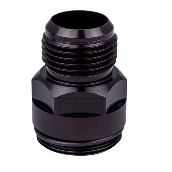 12an Water Pump Inlet Fitting - Black