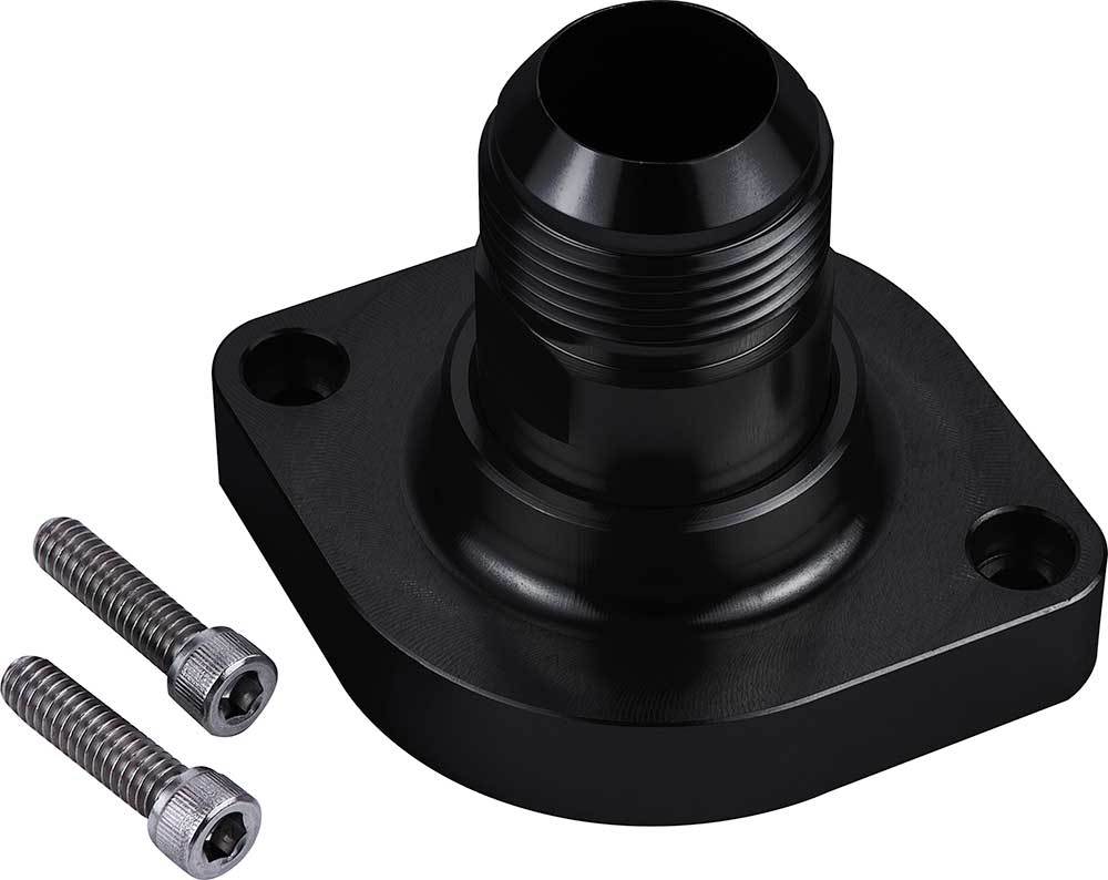 CVR PERFORMANCE — CVR PERFORMANCE Thermostat Housing GM LS w/16AN - Black