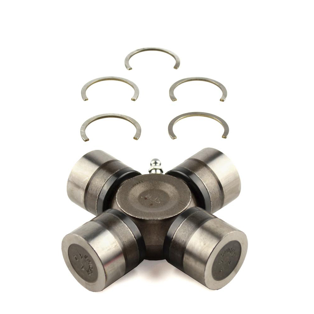 Dana-Spicer SPL55-4X - Universal Joint, SPL55 to 1480WJ Series, 1.375 in Bearing Cap Diameter, Greasable, Steel, Natural, Each