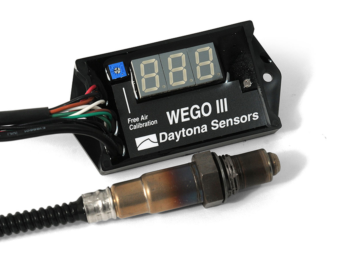 Daytona Sensors 112002 Air-Fuel Ratio Interface, WEGO III, Wideband, Single Channel, 0-5V Output, Controller / Digital Display / Logger / Sensor / Software, Universal, Kit