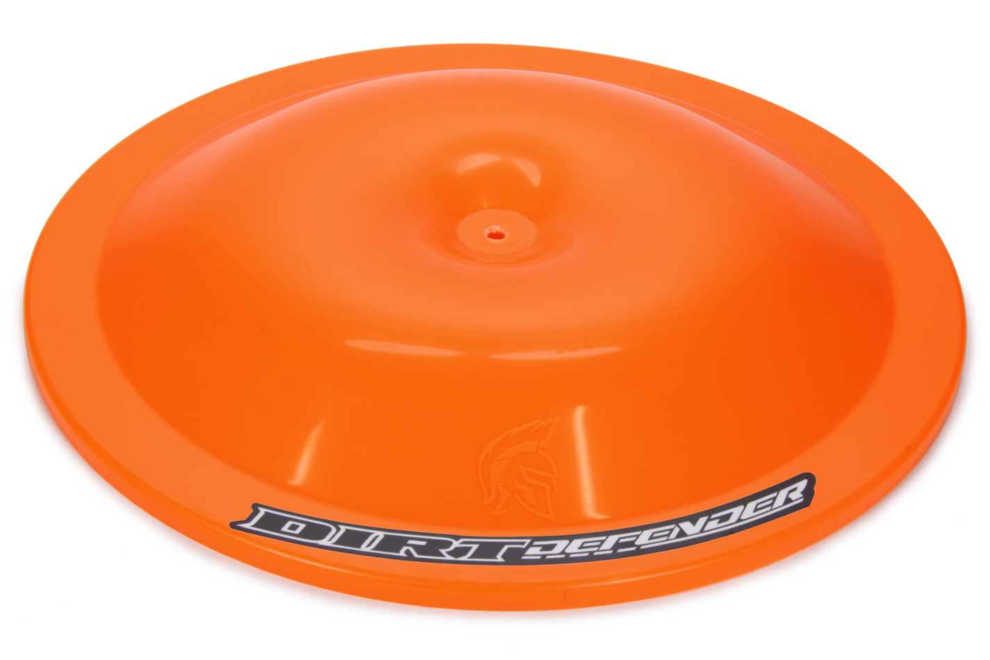 Dirt Defender 5005 Air Cleaner Lid, 14 in Round, Dirt Defender Logo, Plastic, Neon Orange, Each