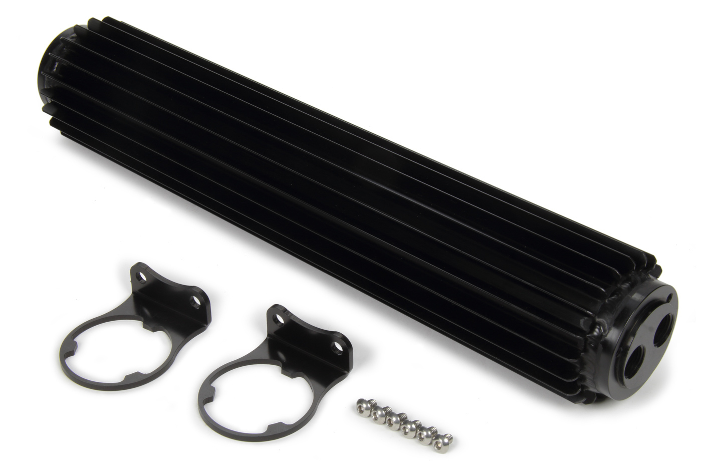 Derale Heat Sink Fluid Coolers 13281 Cooler, Sink, Dual Pass, Aluminum, Black Anodized, Each thumbnail 2