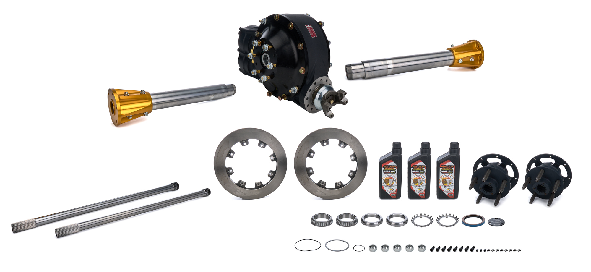 DIVERSIFIED MACHINE — DIVERSIFIED MACHINE EZ 4.86 Mod Rear w/GN Tubes Blt Hubs & Rotors