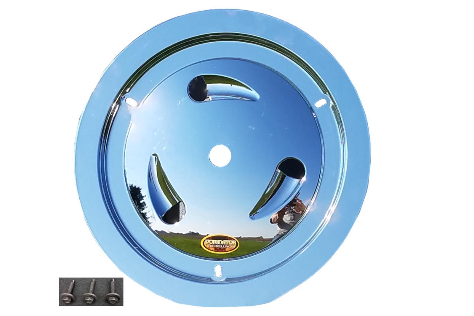DOMINATOR RACE PRODUCTS — DOMINATOR RACE PRODUCTS Wheel Cover Bolt-On Chrome Real Style