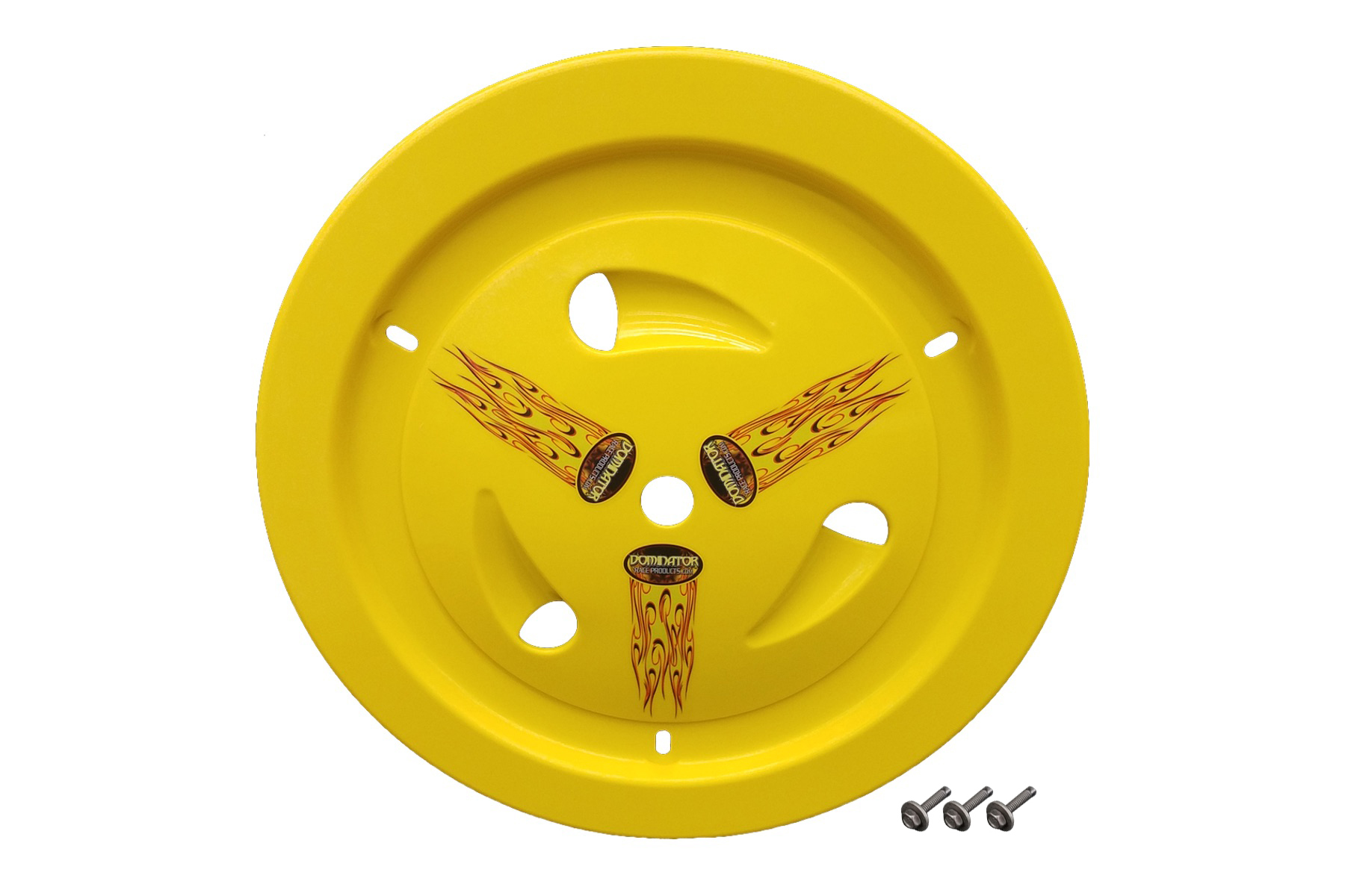 Wheel Cover BoltOn Yellow Real Style