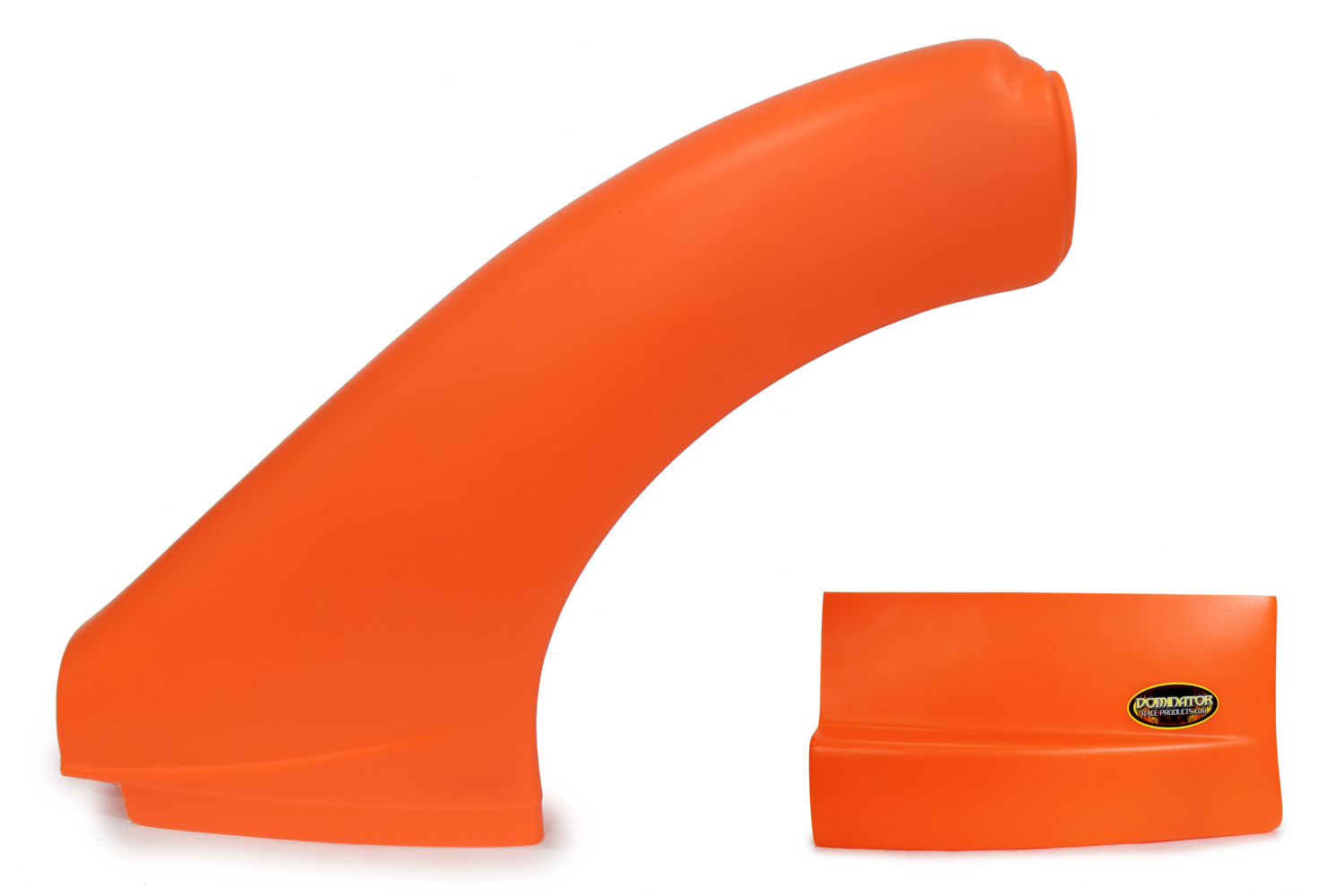DOMINATOR RACE PRODUCTS — DOMINATOR RACE PRODUCTS Dominator Late Model Flare Left Flou Orange