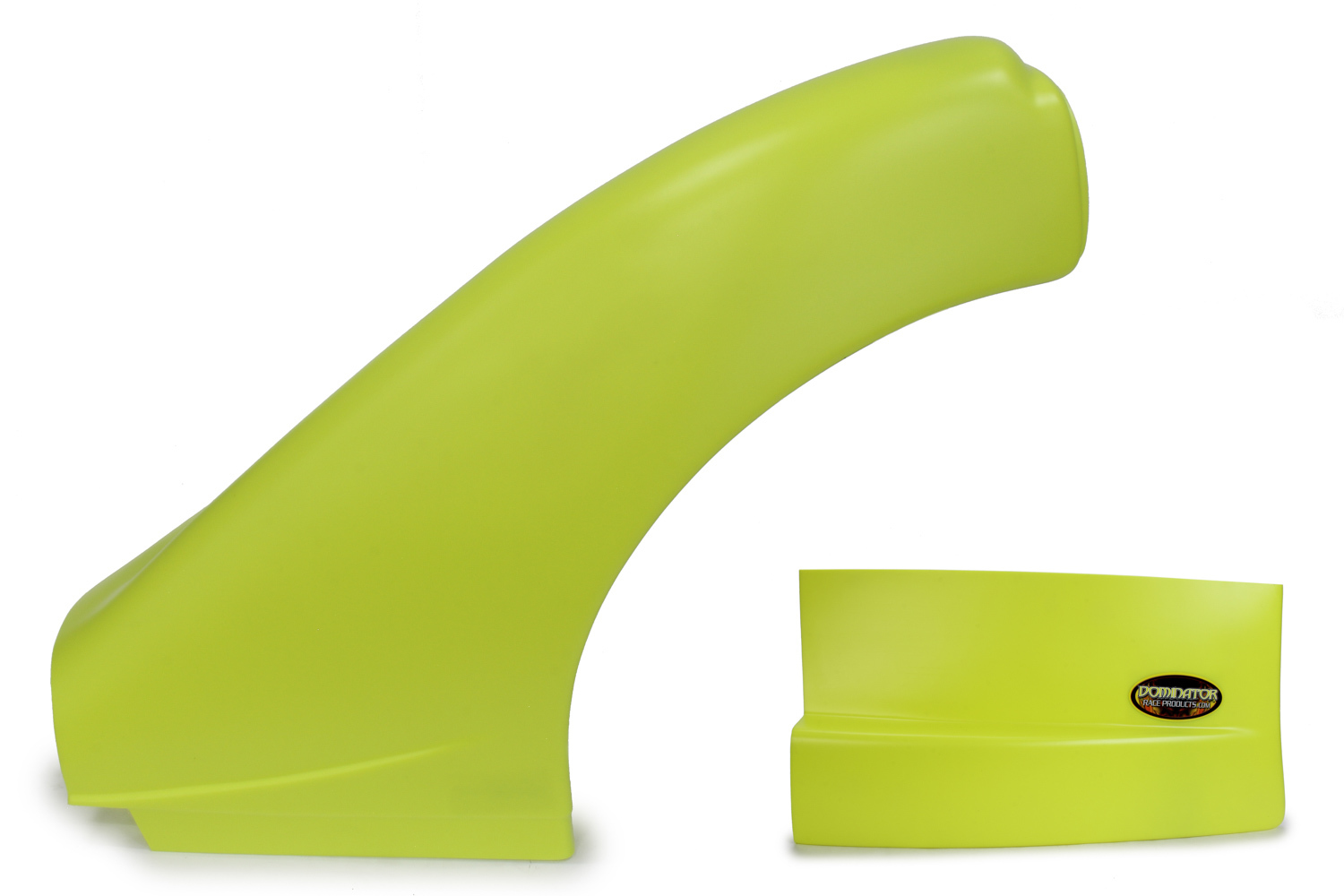 DOMINATOR RACE PRODUCTS — DOMINATOR RACE PRODUCTS Dominator Late Model Flare Left Flou Yellow
