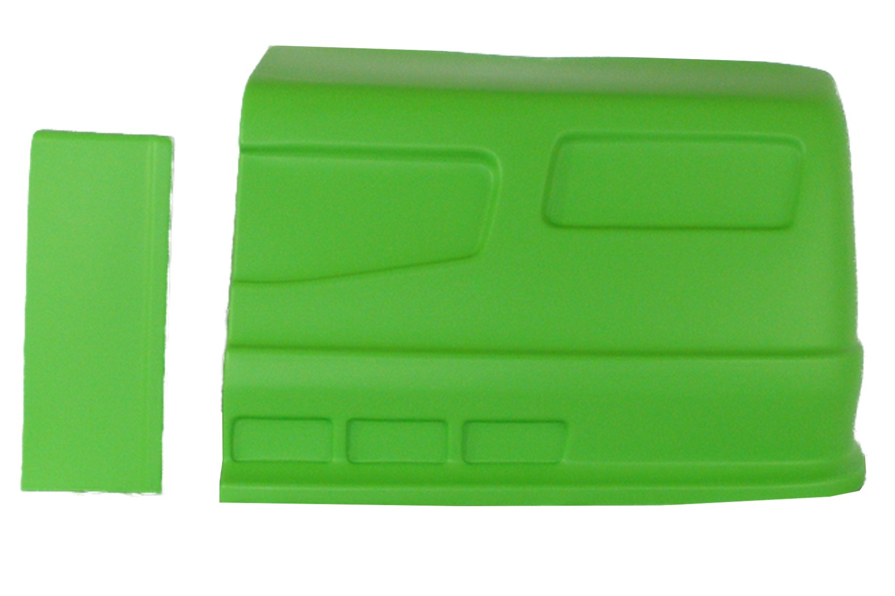 DOMINATOR RACE PRODUCTS — DOMINATOR RACE PRODUCTS SS Nose Xtreme Green Left Side Dominator SS