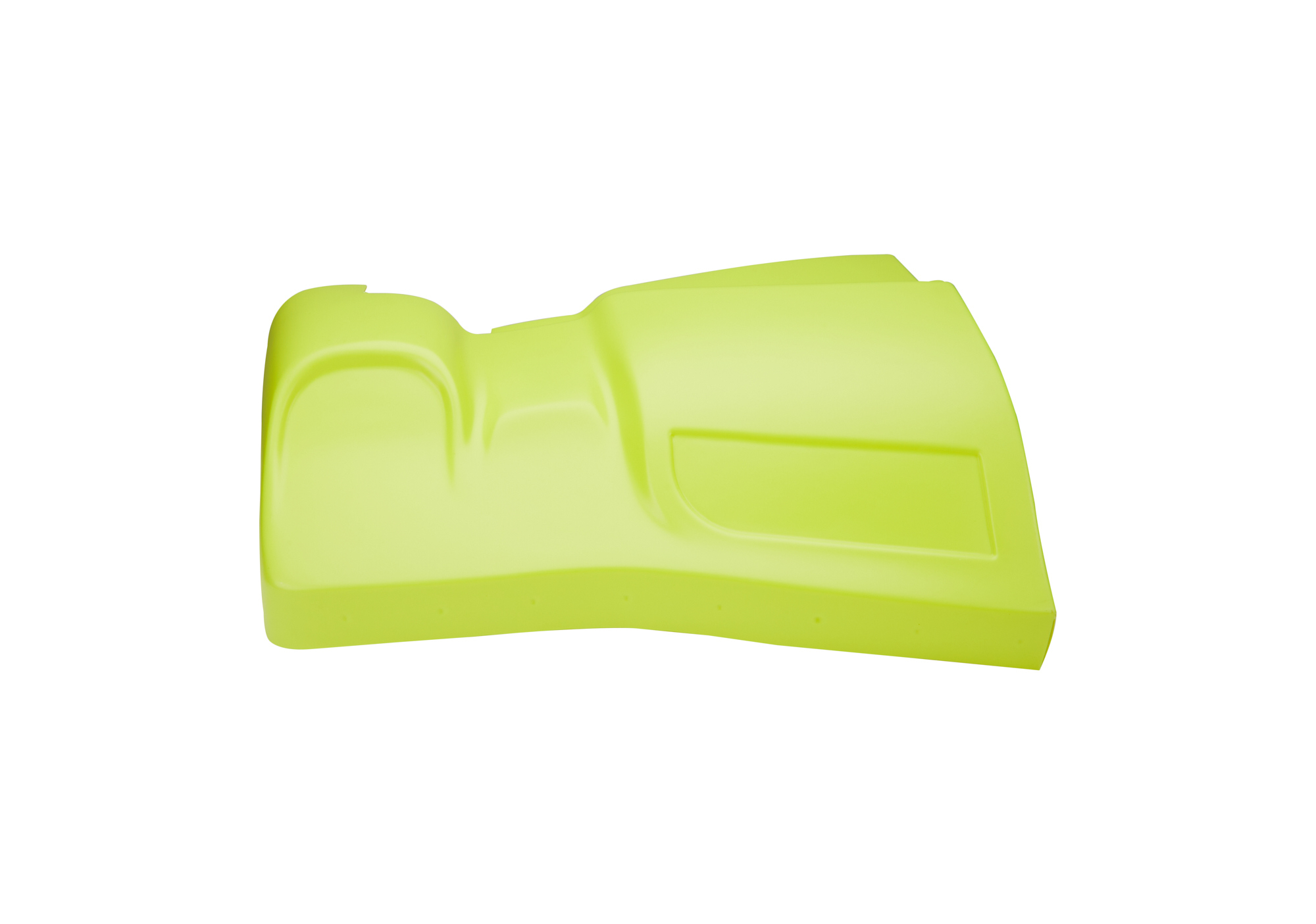 Nose - SS Killer Z - Passenger Side - Upper - Plastic - Fluorescent Yellow - Street Stock - Each