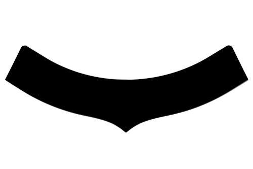 DOMINATOR RACE PRODUCTS — DOMINATOR RACE PRODUCTS Extension Predator Hood Gloss Black 5.5in Tall