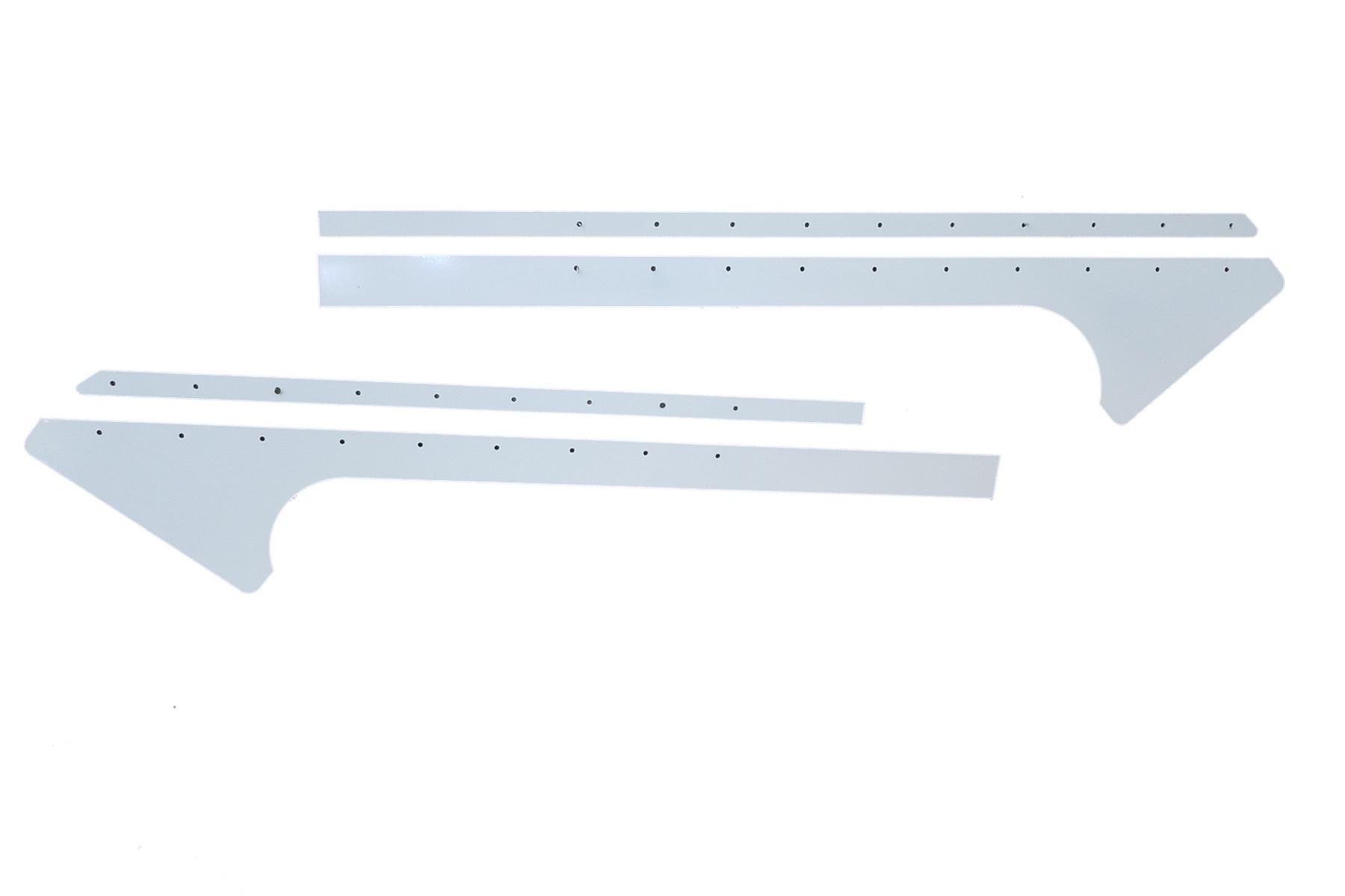 DOMINATOR RACE PRODUCTS — DOMINATOR RACE PRODUCTS Pillar Post Alum White Pair Late Model