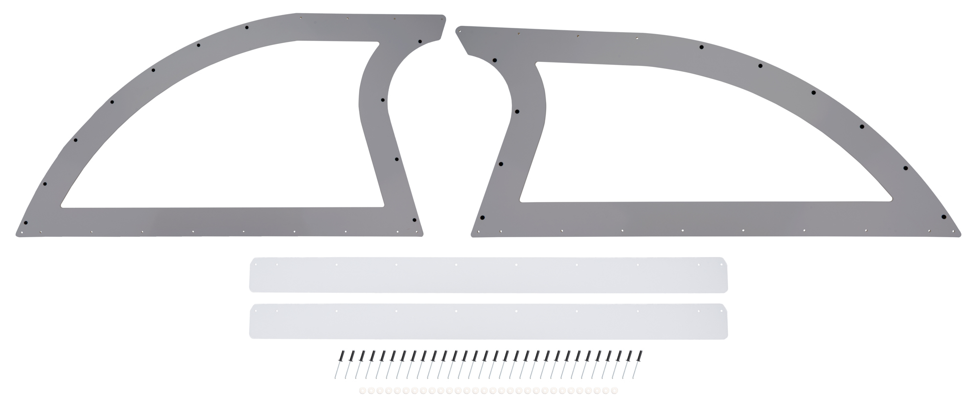 Sail Panel Pair Late Model Gray