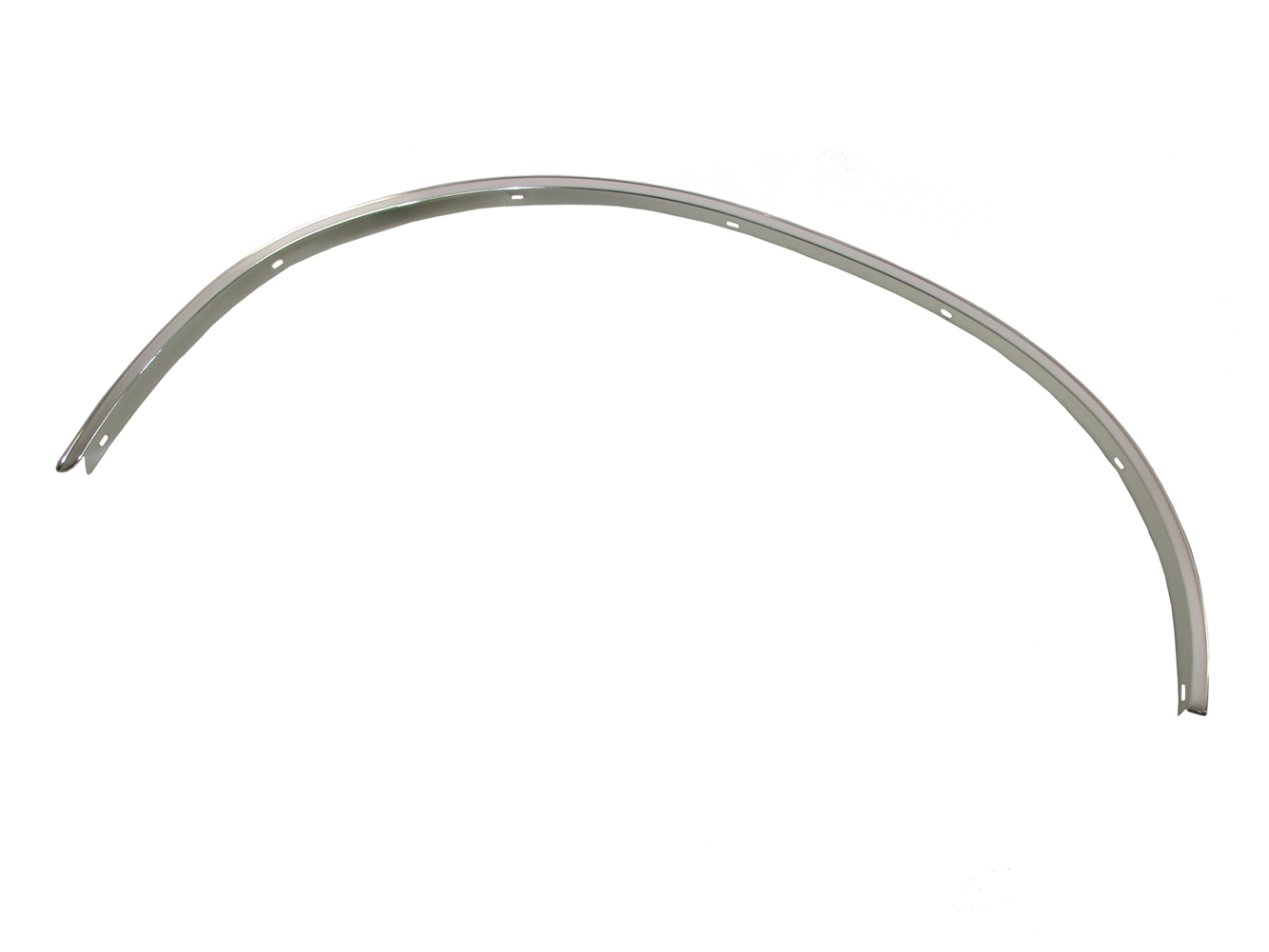Wheel Molding - Passenger Side - Rear - Aluminum - Polished - Ford Mustang 1977-73 - Each