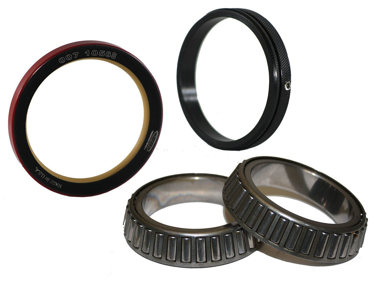 DRP Performance 007-10518KC Wheel Bearing Kit, Low Drag, Inner and Outer, Seal / Spacer, 2-1/2 in Pin 5x5 Hubs, Kit