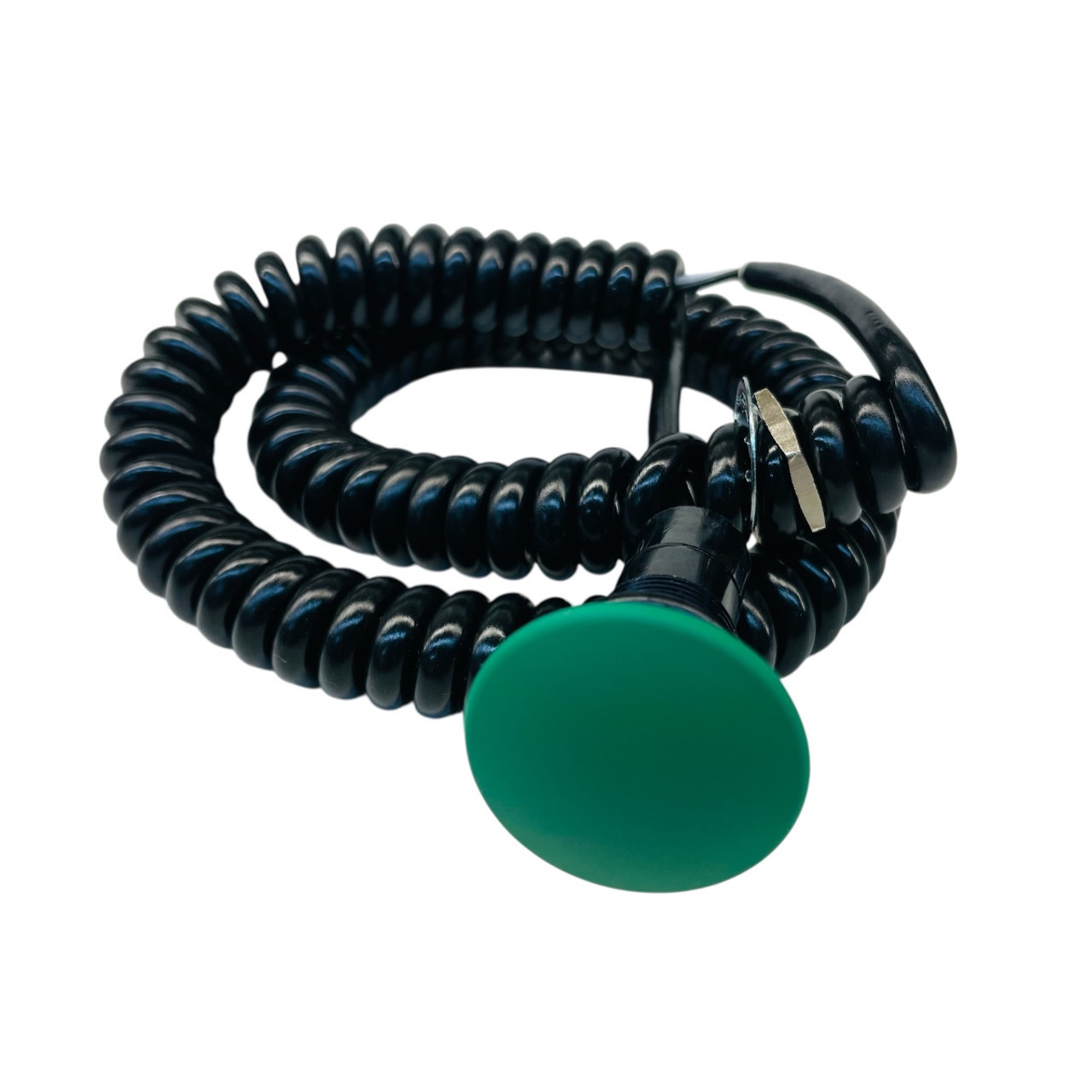 DRAG RACE SOLUTIONS — DRAG RACE SOLUTIONS Shredder Transbrake Button w/Cord - Green