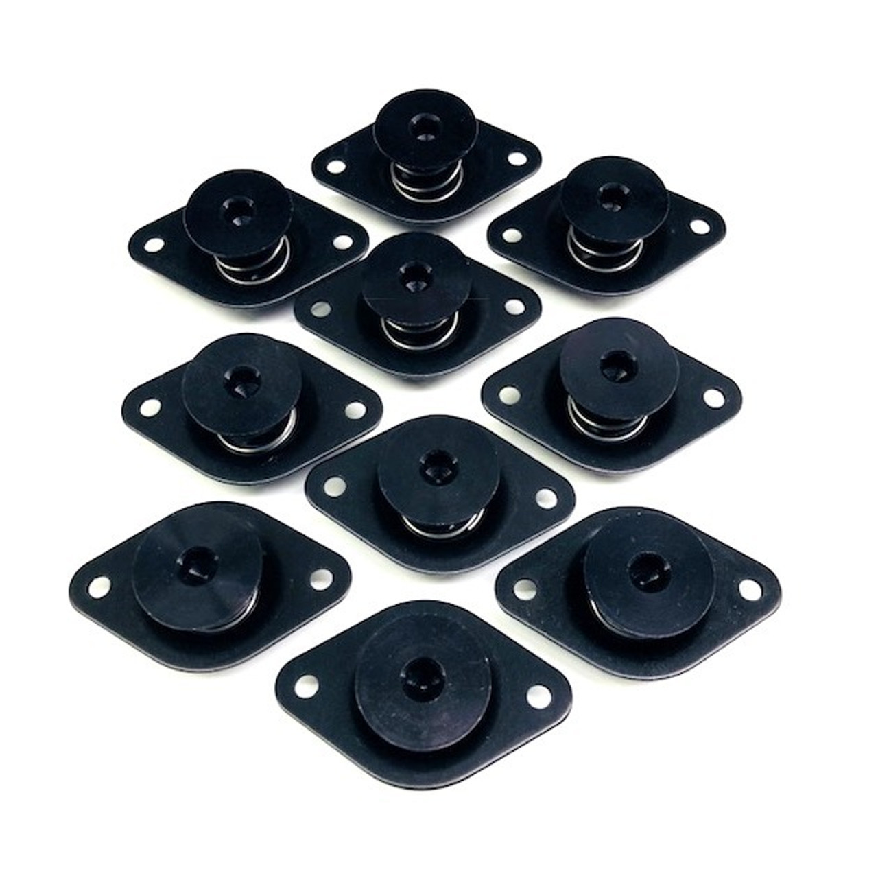 DRAG RACE SOLUTIONS — DRAG RACE SOLUTIONS Qtr Turn Self Eject Alm Fastener Large Hex Head