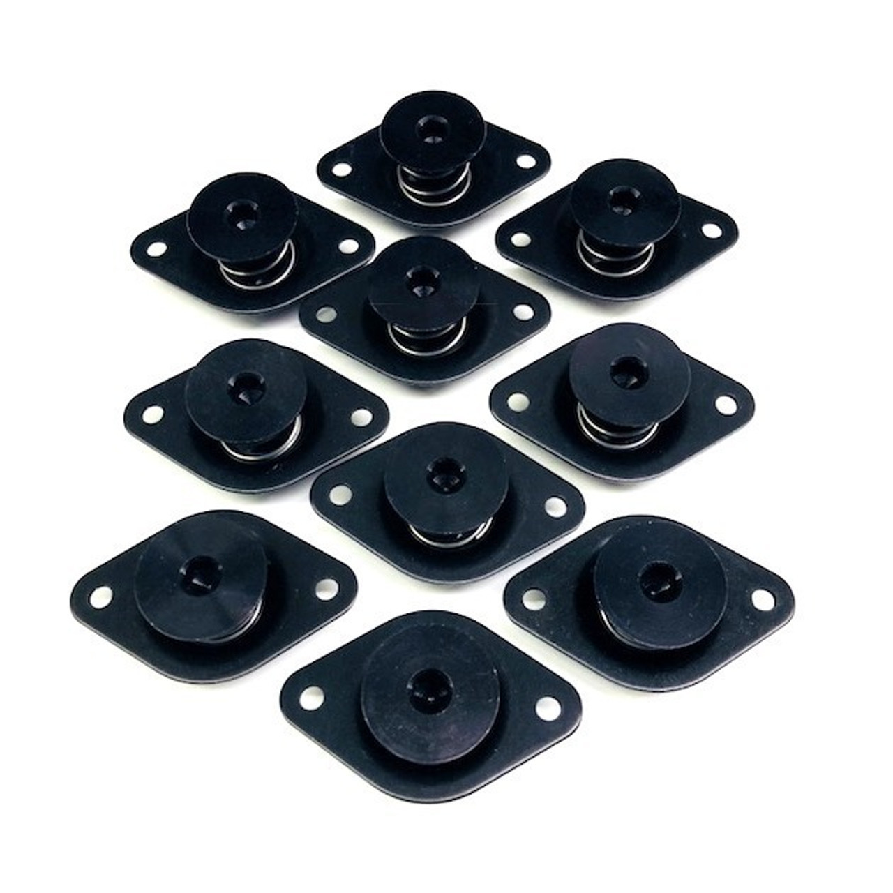 DRAG RACE SOLUTIONS — DRAG RACE SOLUTIONS Qtr Turn Self Eject Alm Fastener Large Hex Head