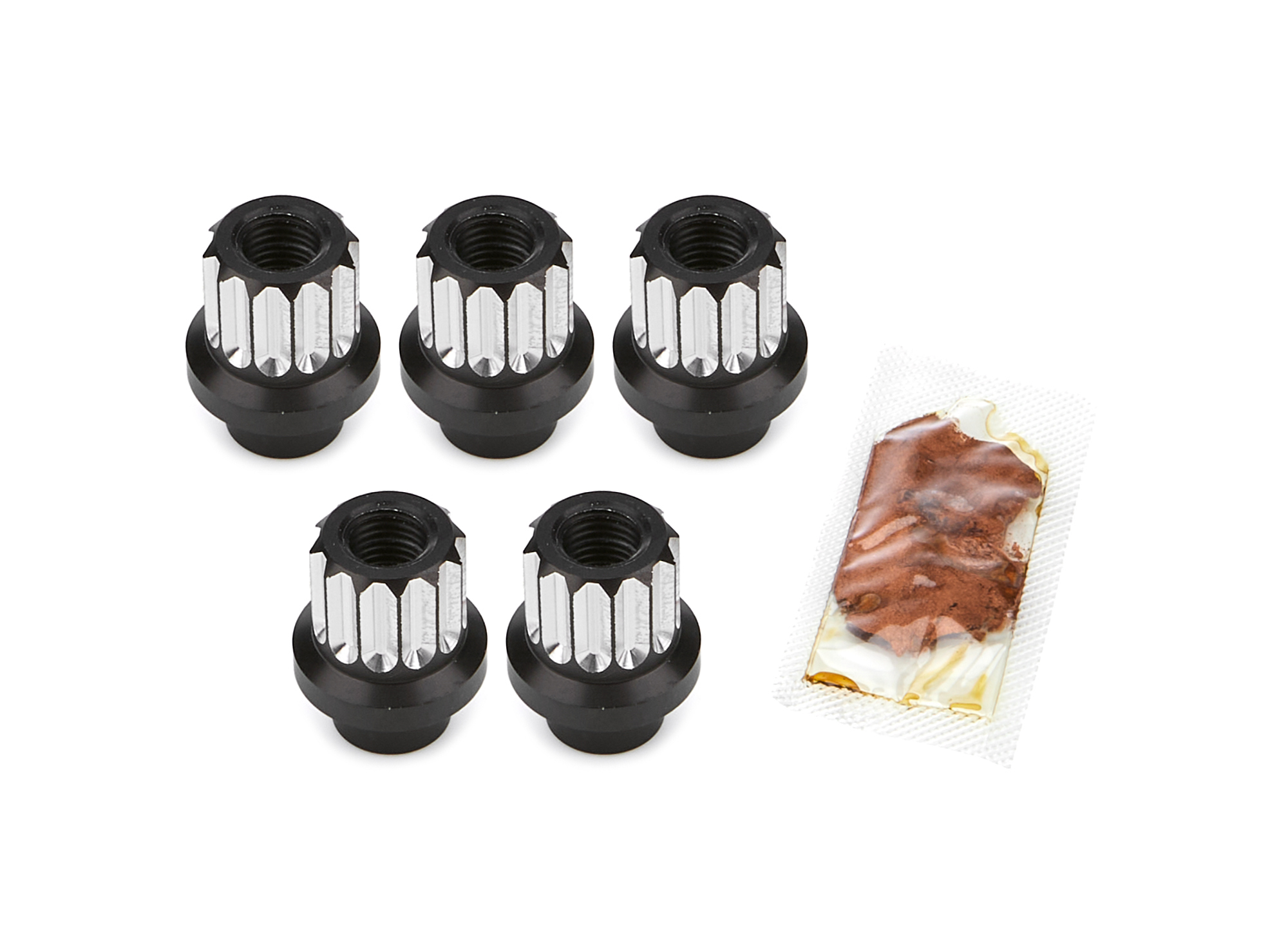 DRAG RACE SOLUTIONS — DRAG RACE SOLUTIONS Billet Aluminum 12pt Lug Nuts 12mm 5pk