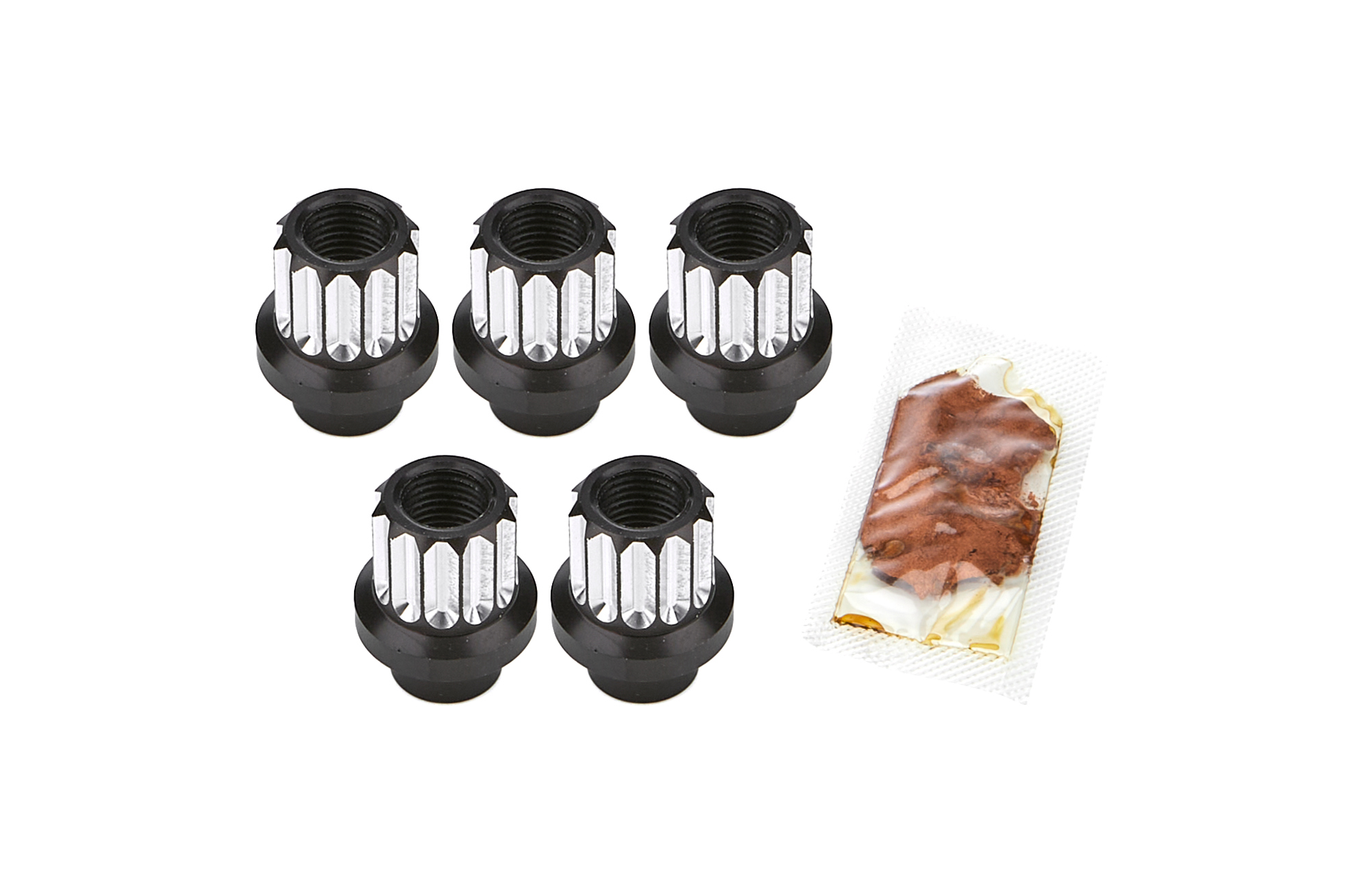 DRAG RACE SOLUTIONS — DRAG RACE SOLUTIONS Billet Aluminum 12pt Lug Nuts 14mm 5pk
