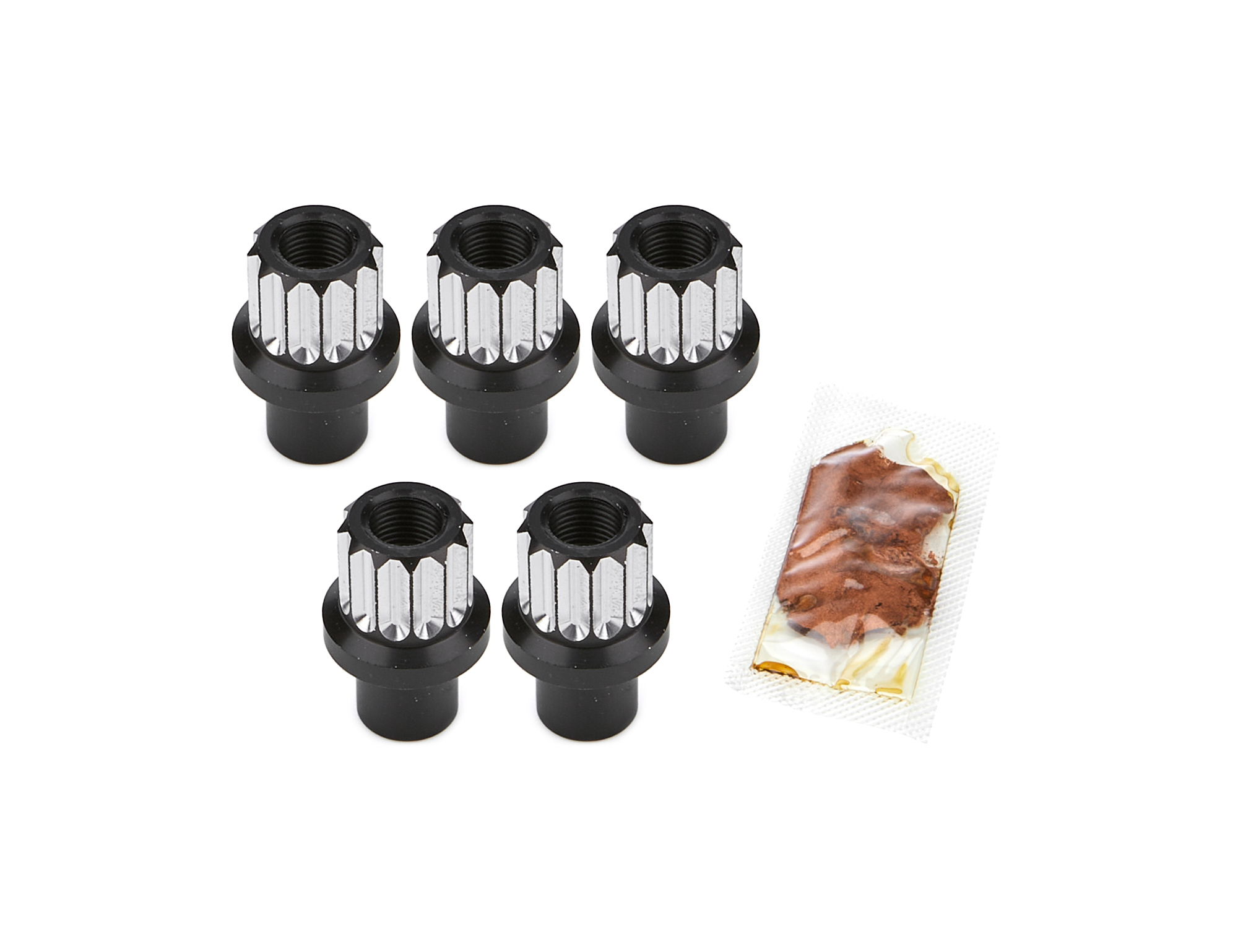 DRAG RACE SOLUTIONS — DRAG RACE SOLUTIONS Billet Aluminum 12pt Lug Nuts - 1/2 5pk