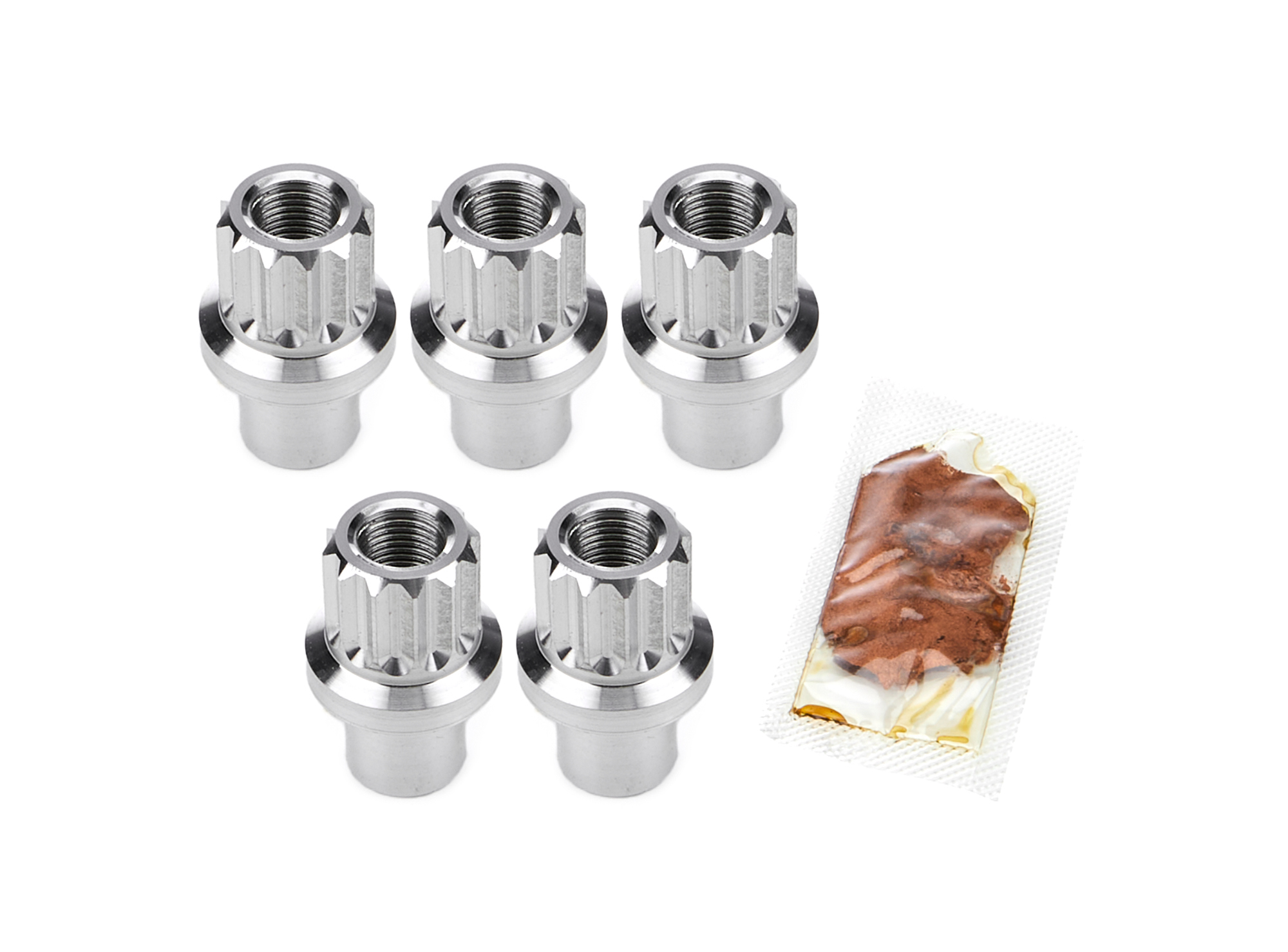 DRAG RACE SOLUTIONS — DRAG RACE SOLUTIONS Billet Aluminum 12pt Lug Nuts 1/2 5pk