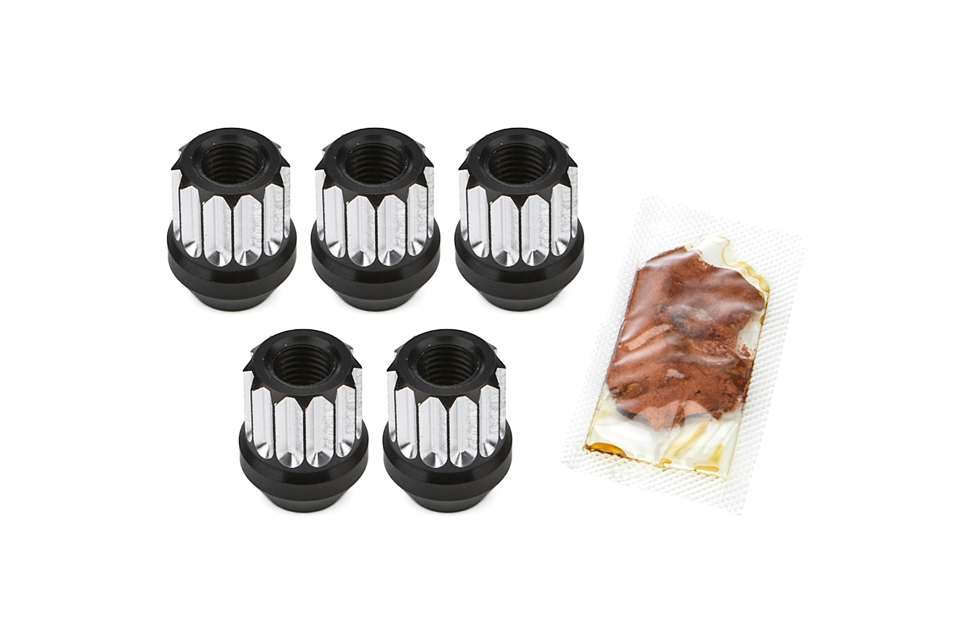 DRAG RACE SOLUTIONS — DRAG RACE SOLUTIONS Billet Aluminum 12pt Lug Nuts 12mm 5pk