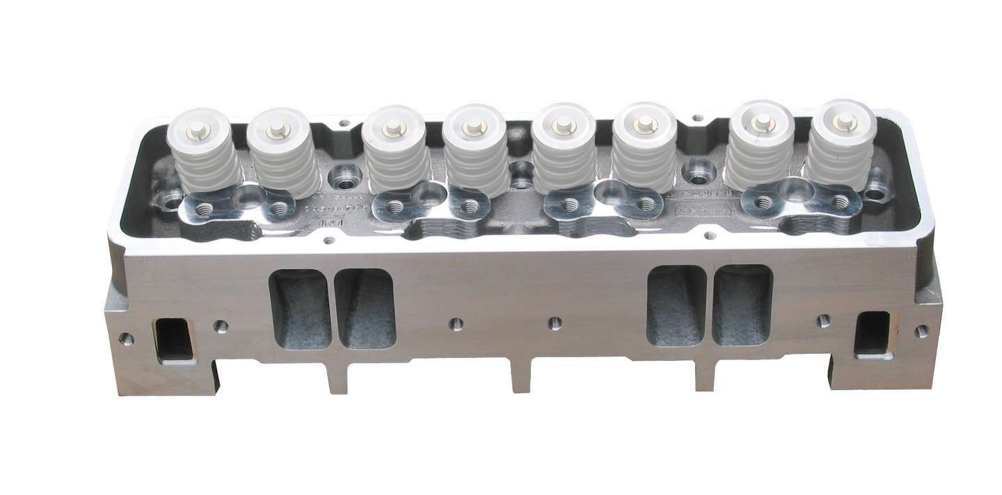 Dart 14182030 Cylinder Head, Race Series, Bare, 2.180 / 1.600 in Valves, 272 cc Intake, 66 cc Chamber, Angle Plug, Aluminum, Small Block Chevy, Each
