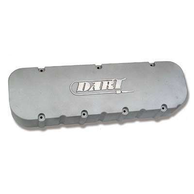 Dart Cast Aluminum Valve Covers 68000040 Covers, Tall, Aluminum, Logo, 18 Degree Heads, Chevy, Big Block, Set thumbnail 2