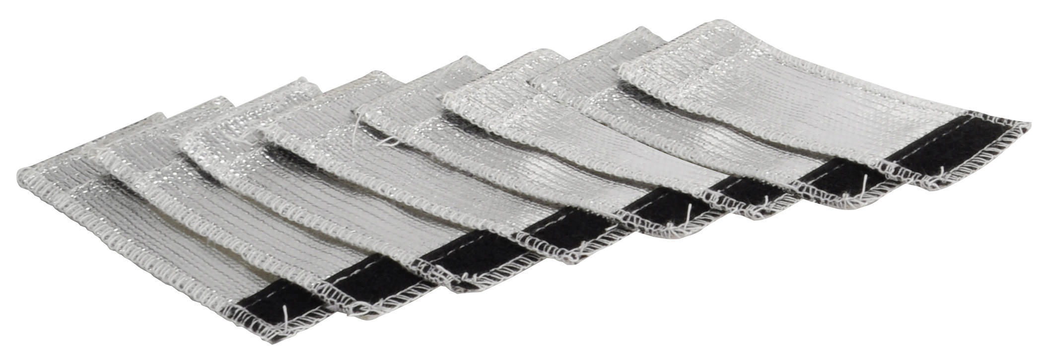 DEI Fuel Injector Reflective Heat Covers 10383 Protection, Covers, Silver, Set of 8