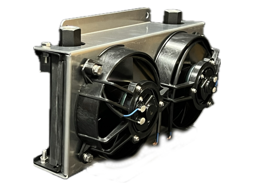 FLUIDYNE PERFORMANCE — FLUIDYNE PERFORMANCE Oil Cooler Stacked Plate 13in x 5.75in x 2in