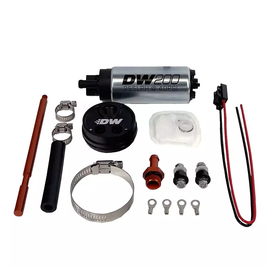 DeatschWerks 2.5L Module Surge Tank In-Tank Pump Adapter w/ DW200 255lph Fuel Pump thumbnail 5