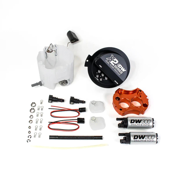 Deatschwerks 9-301-7002 Fuel Pump, X2 Series, Electric, In-Tank, 680 lph, 80 psi, Install Kit, Gas / E85, Chevy Camaro 2010-15, Kit
