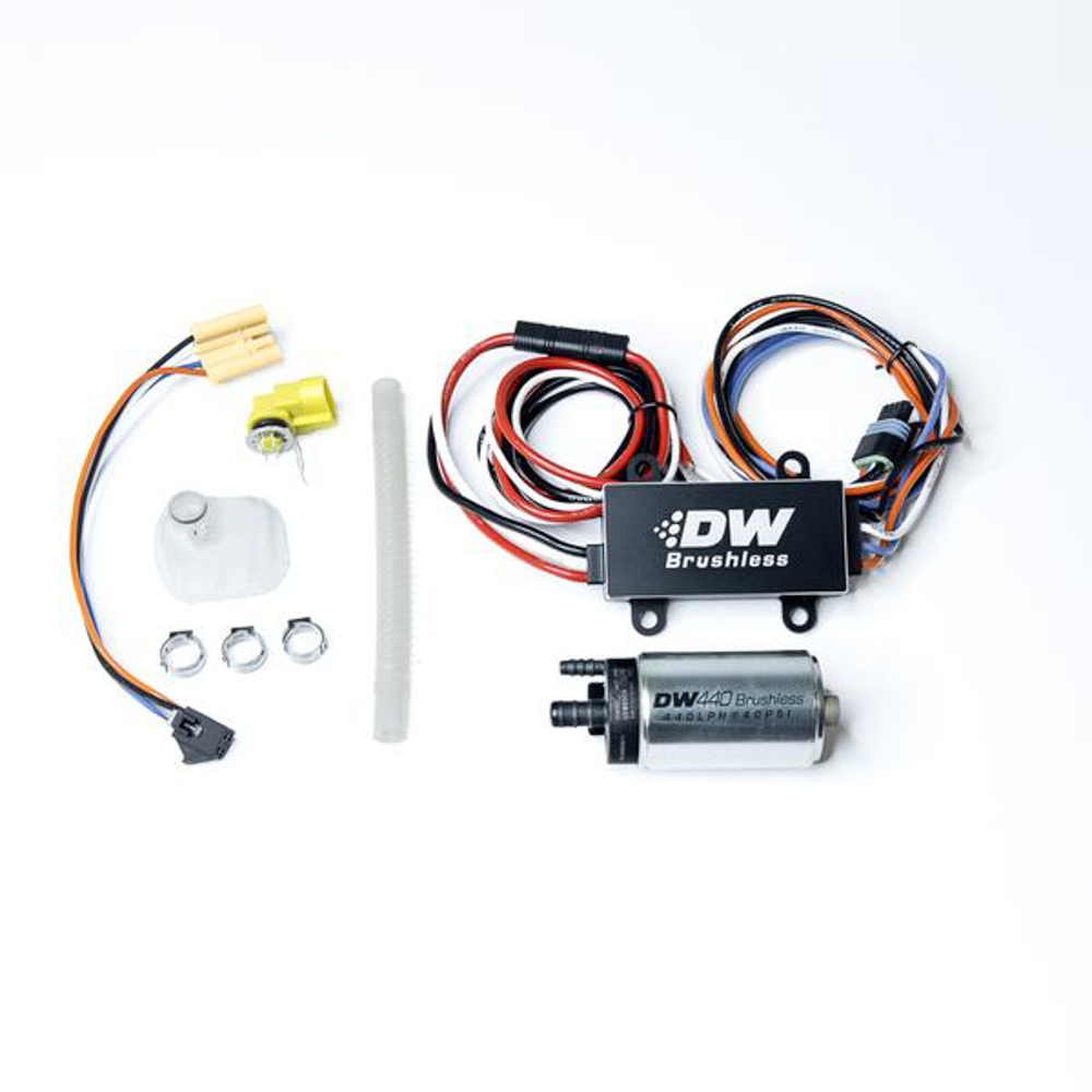 Deatschwerks 9-441-C103-0904 Fuel Pump, DW440, Electric, In-Tank, 440 lph, Install Kit, Gas / Ethanol, Speed Controller Included, Mazda RX-8 2004-08 / Nissan 370Z 2009-20, Kit