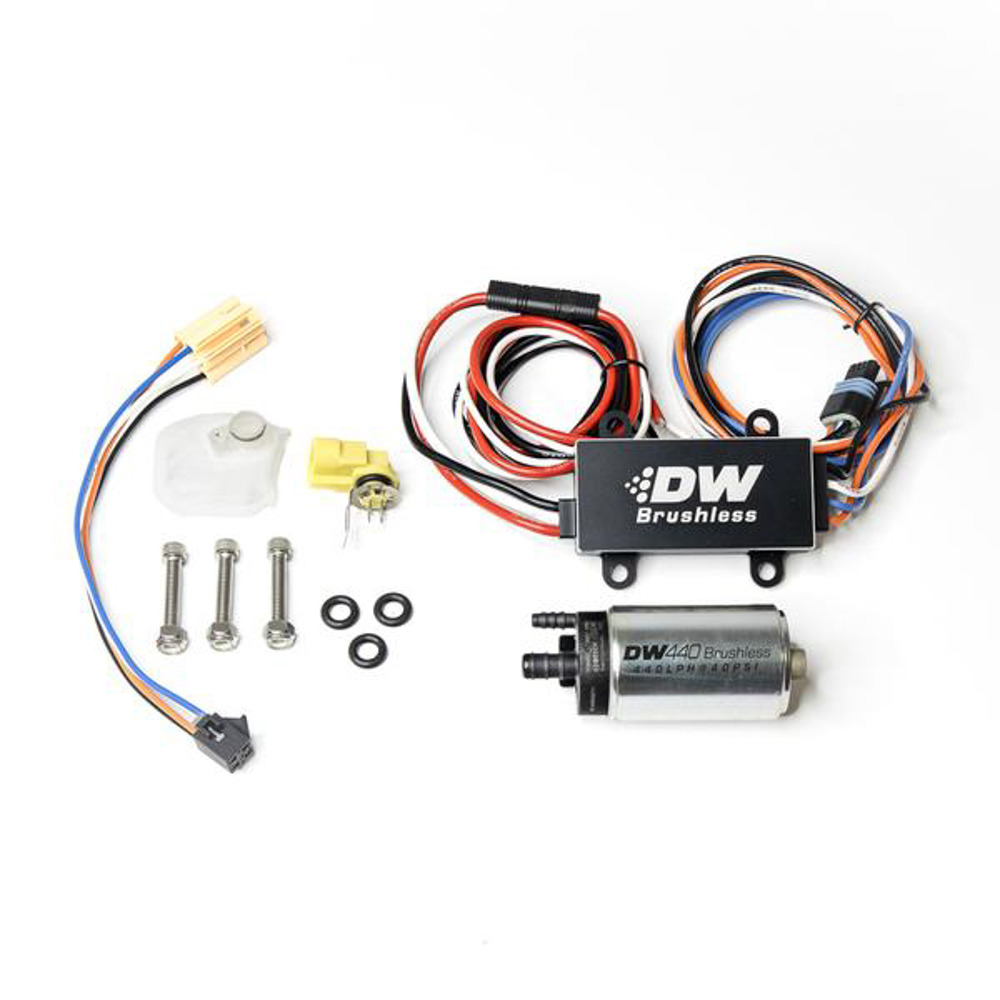 Deatschwerks 9-441-C103-0912 Fuel Pump, DW440, Electric, In-Tank, 440 lph, Install Kit, Gas / Ethanol, Speed Controller Included, Ford Fiesta 2014-19, Kit