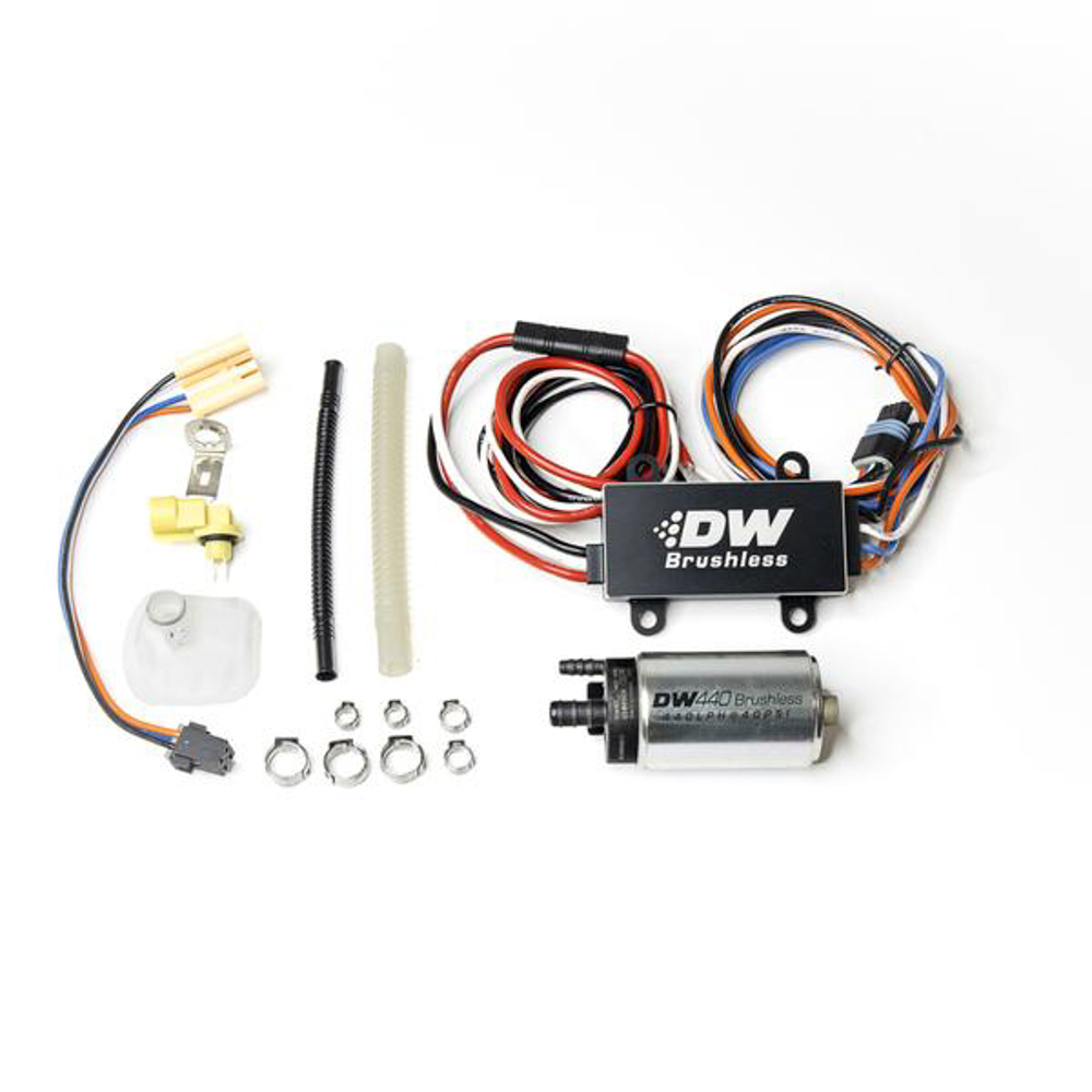 Deatschwerks 9-442-C102-0906 Fuel Pump, DW440, Electric, In-Tank, 440 lph, Install Kit, Gas / Ethanol, Speed Controller Included, Ford Mustang 2015-21, Kit