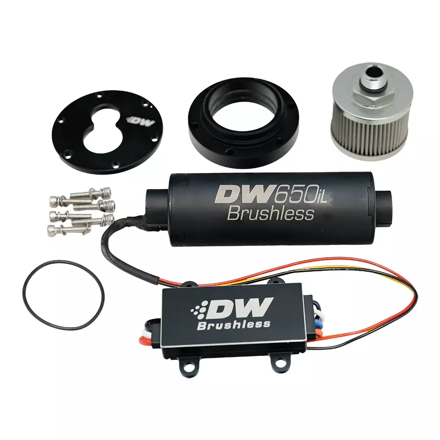 DeatschWerks 3.5L Module Surge Tank In-Tank Pump Adapter w/ DW650iL Brushless/Controller 440lph Pump thumbnail 8