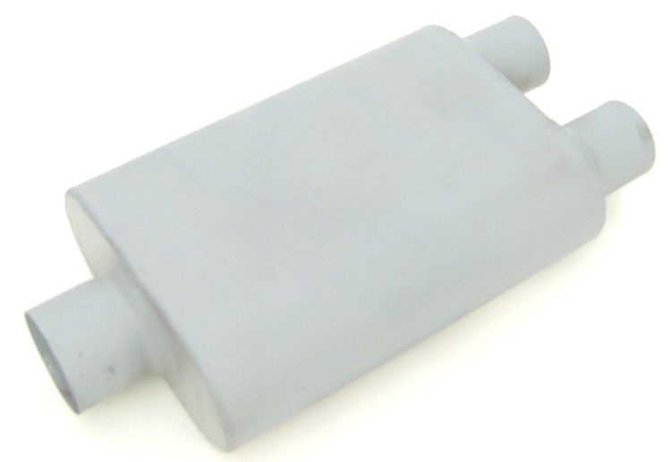 DYNOMAX — DYNOMAX Dual Chamber Muffler 3in Center/2.5in Dual Ou