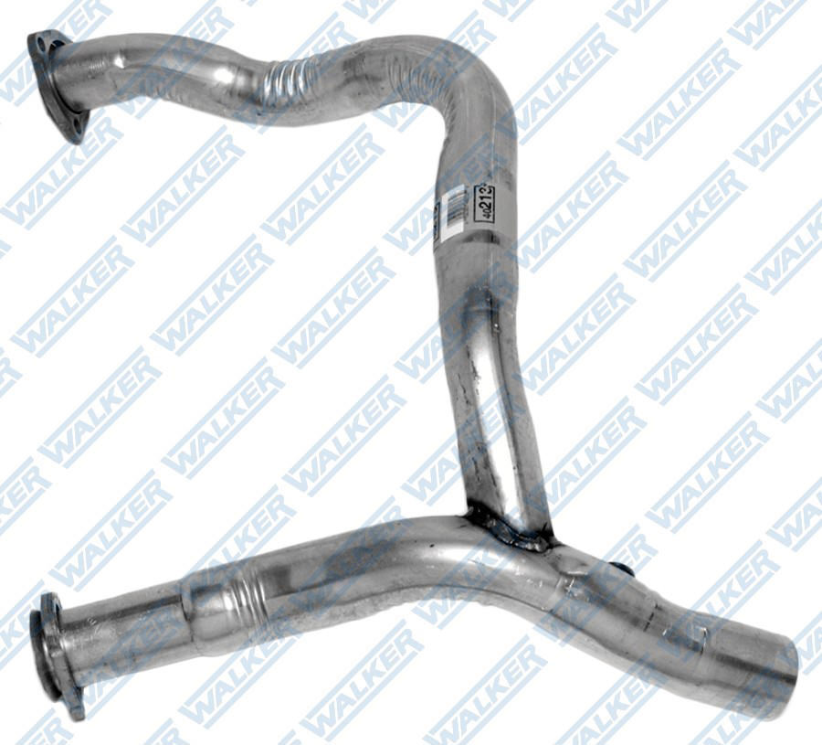 Dynomax 40213 Exhaust Y-Pipe, Slip-On, Steel, Natural, GM Compact Truck 1990-92, Each
