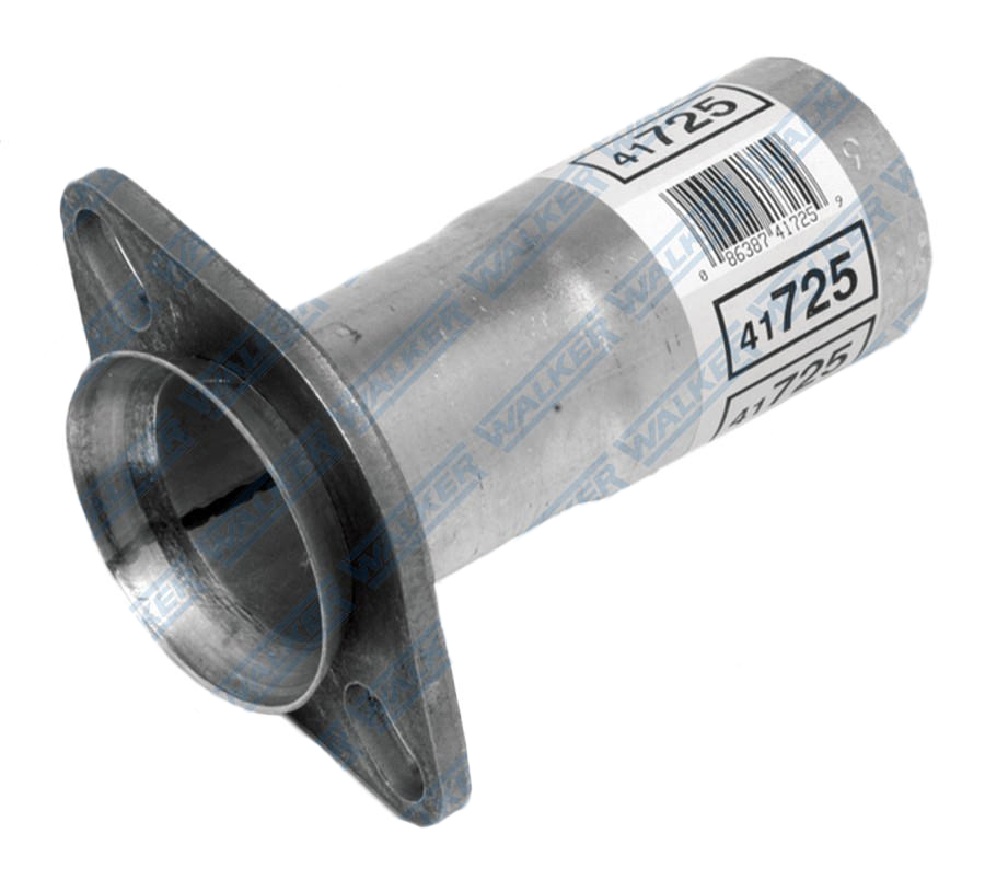 Dynomax 41725 Exhaust Connector, 2-1/4 in Ball Flange to 2-1/4 in ID, 6 in Long, Steel, Aluminized, Universal, Each
