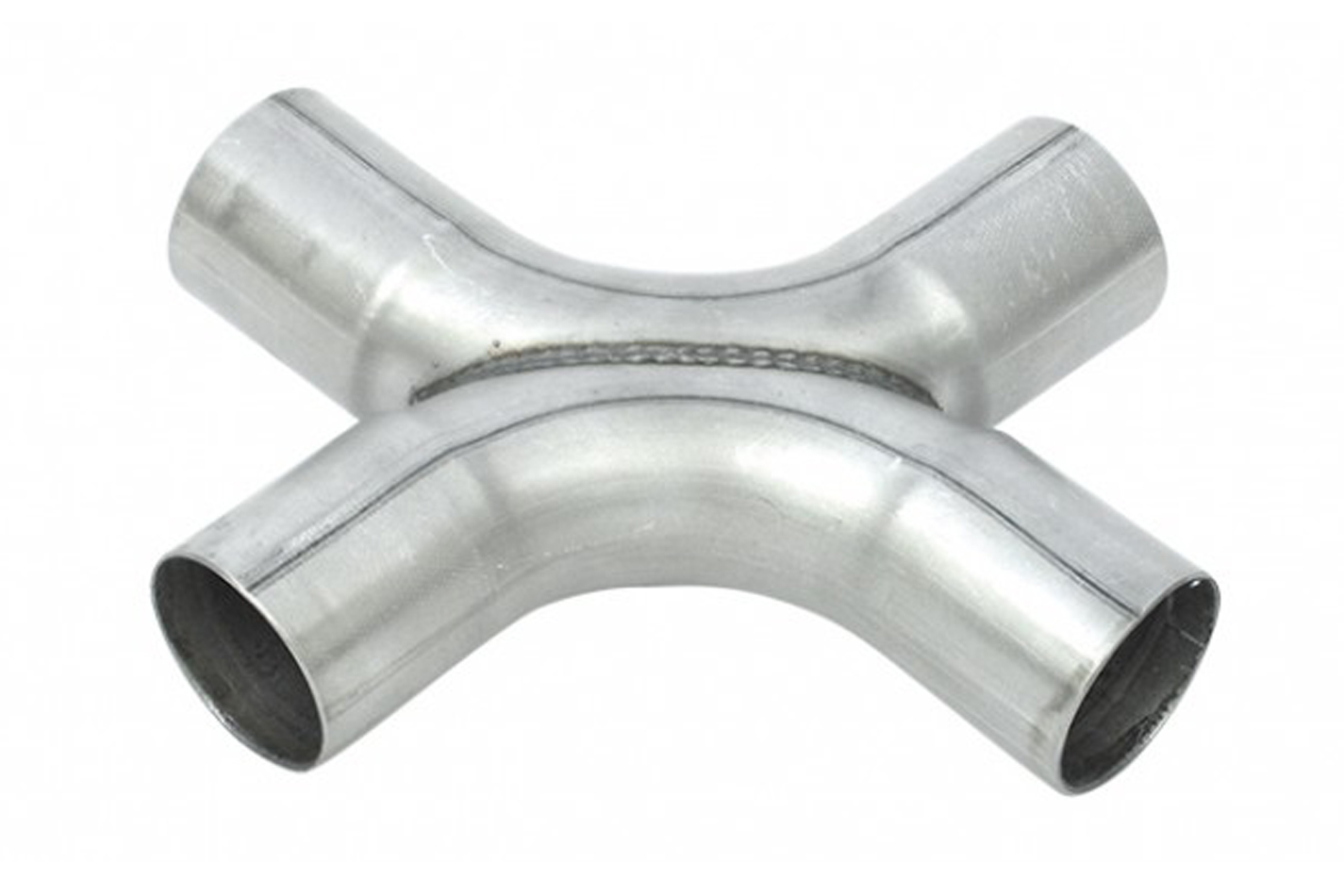 Dynomax 88327 Exhaust X-Pipe, 2-1/2 in Inlets, 2-1/2 in Outlets, Steel, Aluminized, Universal, Each