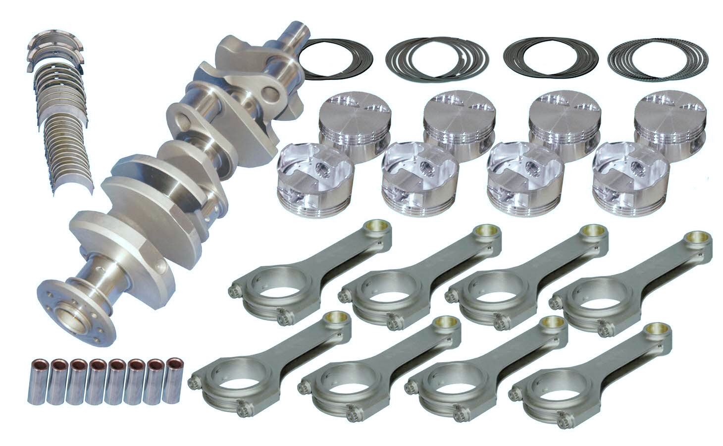 Eagle 21205055 Rotating Assembly, 535 CID, Crank, For